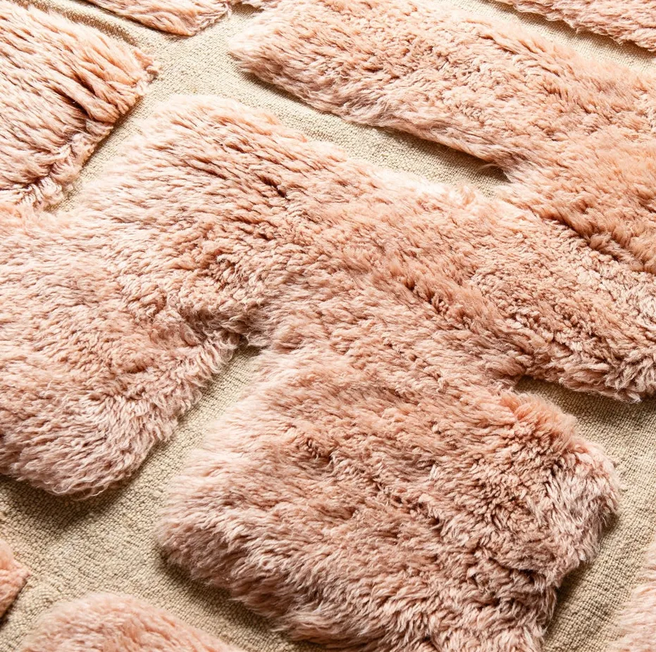 Tapis Mrirt Itzer rose, vue 4 sur 6