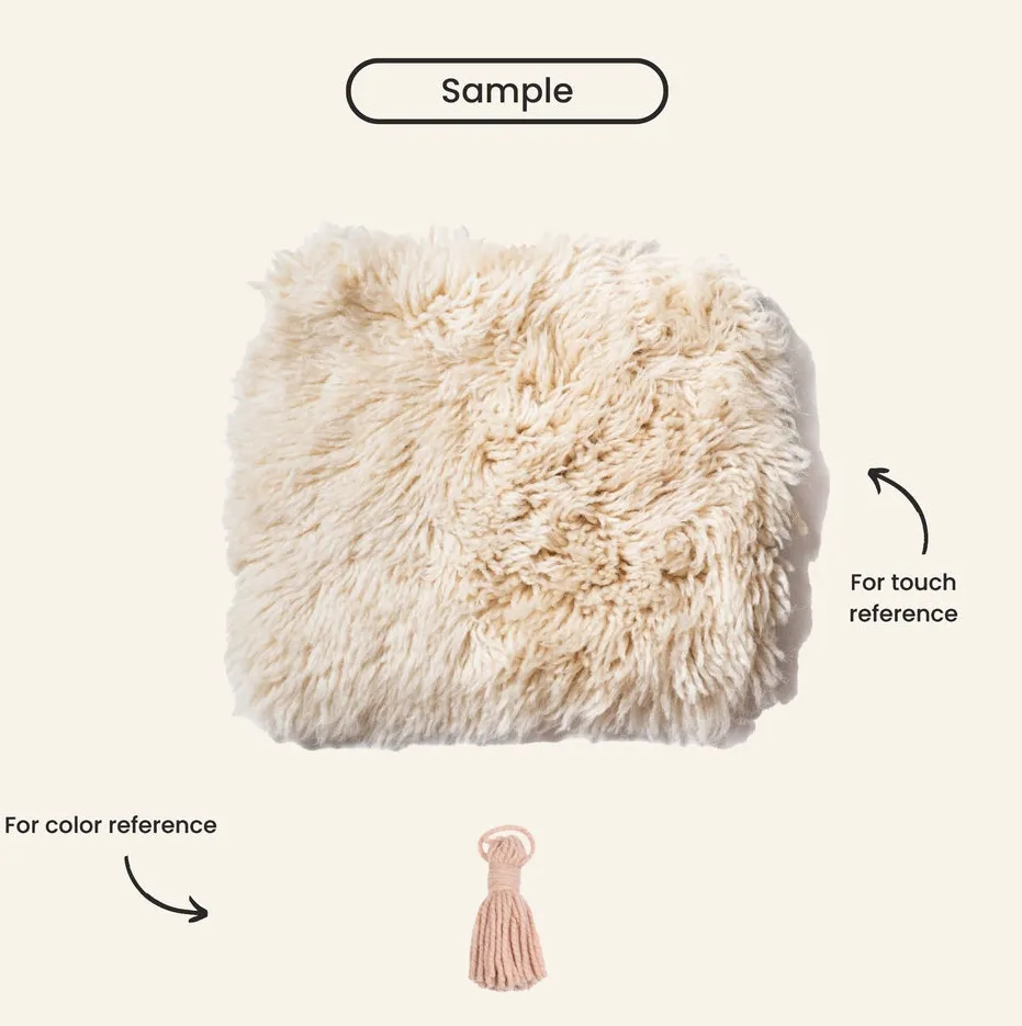 Tapis Mrirt Itzer rose, vue 6 sur 6