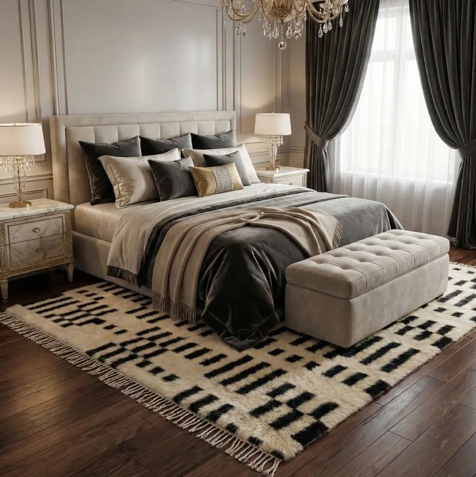 Tapis Mrirt Larache à lignes, vue 5 sur 7