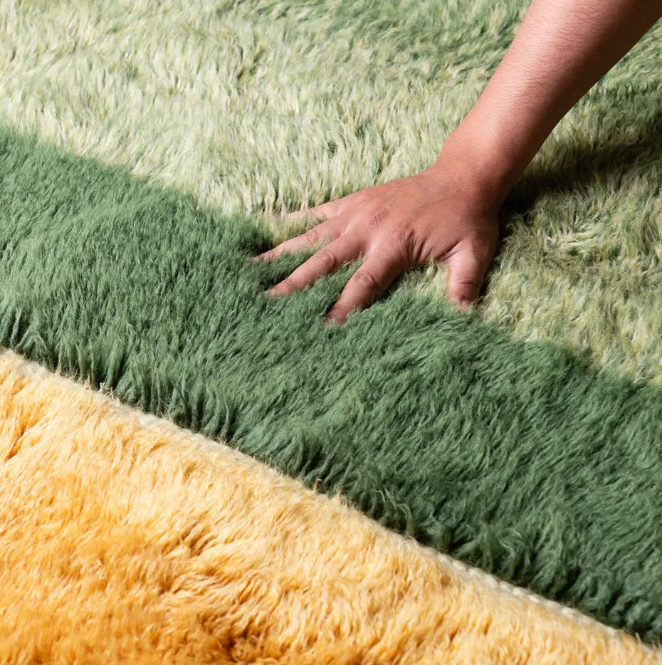 Tapis Mrirt Ouezzane, vue 6 sur 7