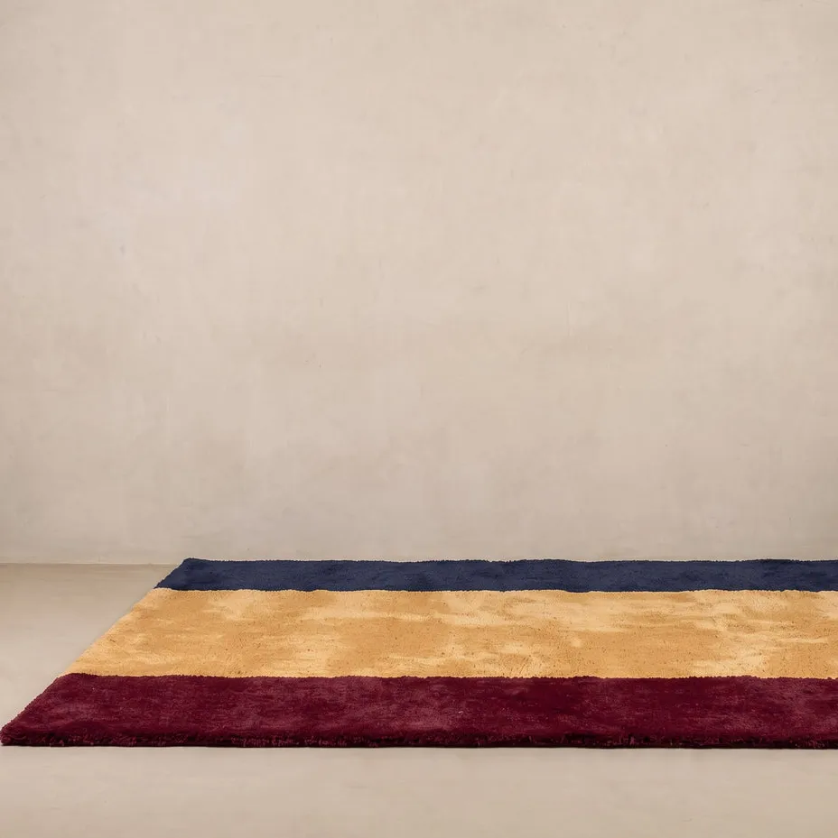 Tapis Mrirt Tafraout à rayures, vue 5 sur 7