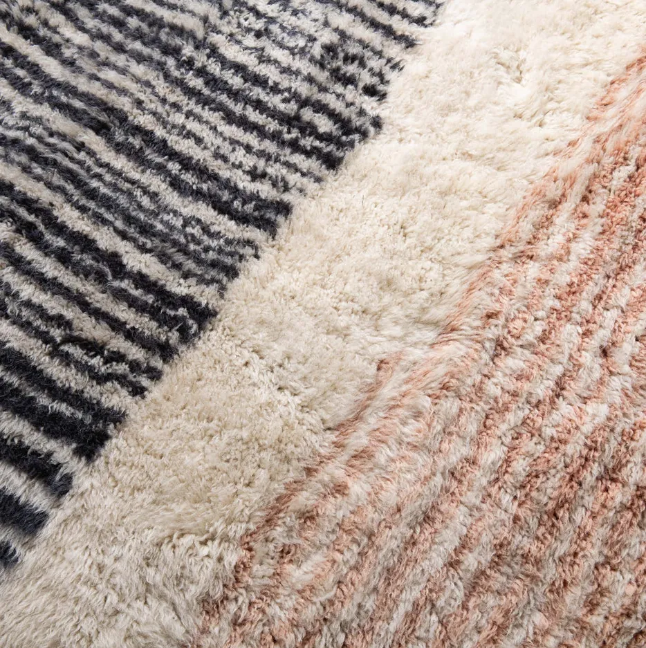 Tapis Mrirt Tala rose, vue 3 sur 7