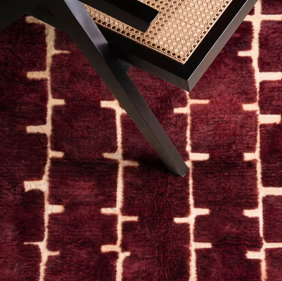 Tapis Mrirt Telouet, vue 4 sur 6