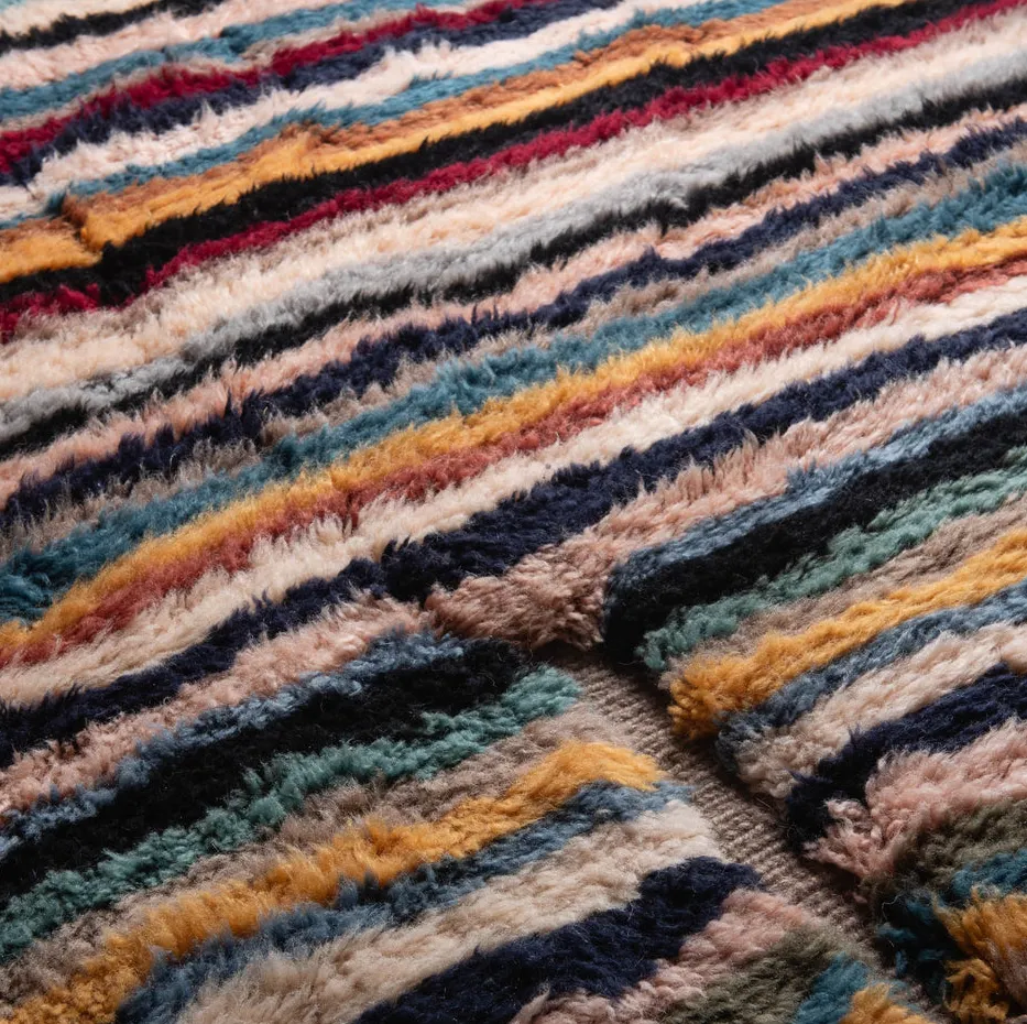 Tapis Mrirt Udad à lignes, vue 4 sur 7