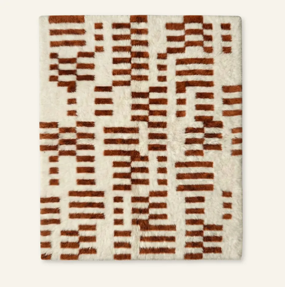 Tapis Mrirt Volubilis — tapis mrirt tissé à la main
