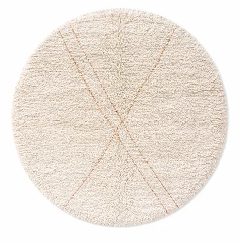 Tapis rond Beni Ouarain Izem — tapis beni ouarain