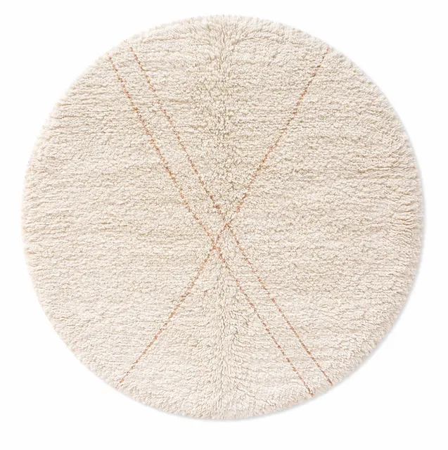 Tapis rond Beni Ouarain Izem — tapis beni ouarain