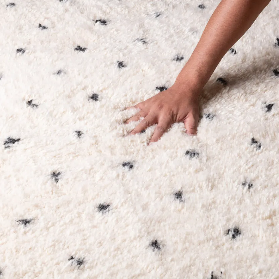 Tapis rond Beni Ouarain Taroudant, vue 7 sur 7