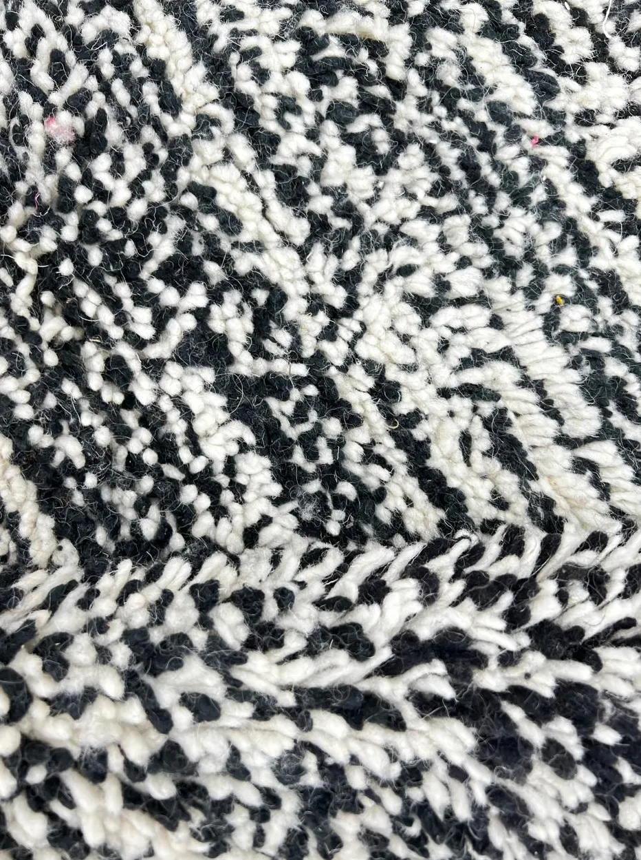 Tapis rond berbère Agadir, vue 3 sur 4