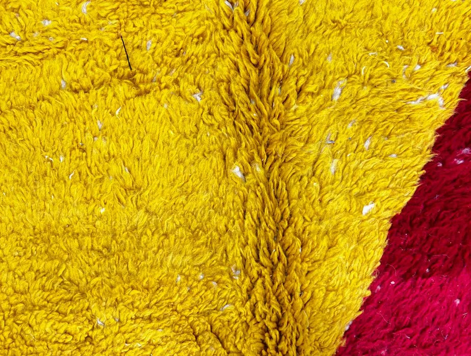 Tapis rond berbère Gaya au dessin abstrait, vue 4 sur 4