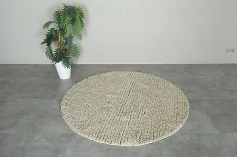 Tapis rond berbère Hachlaf — tapis berbères contemporains