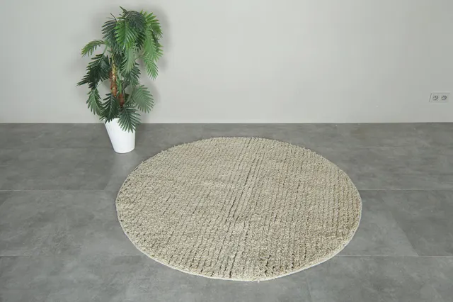 Tapis rond berbère Hachlaf — tapis berbères contemporains