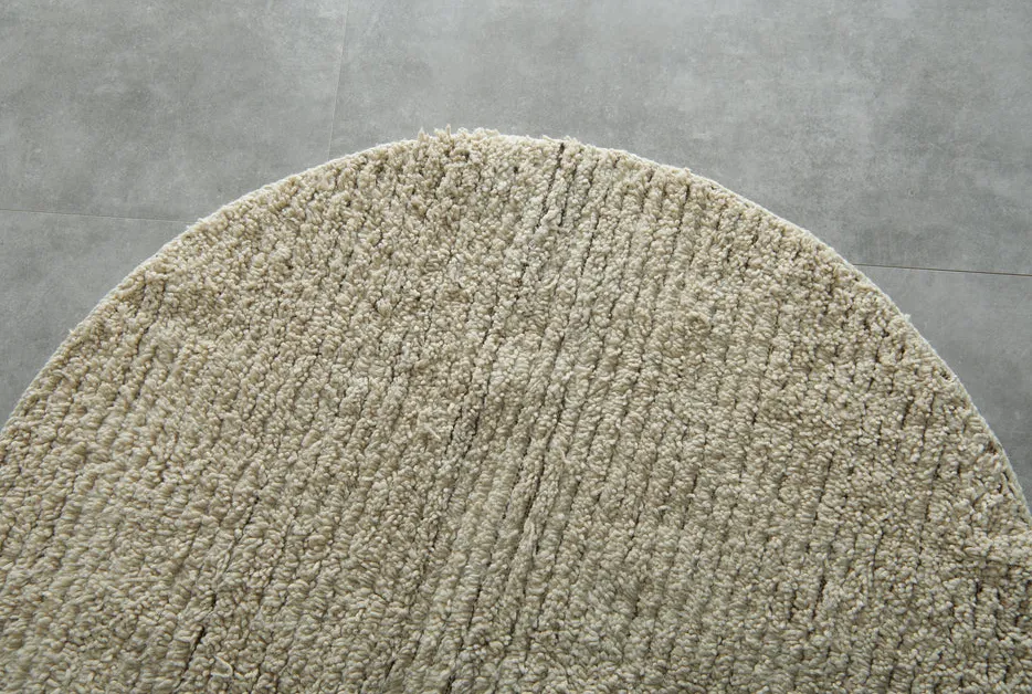 Tapis rond berbère Hachlaf, vue 5 sur 7