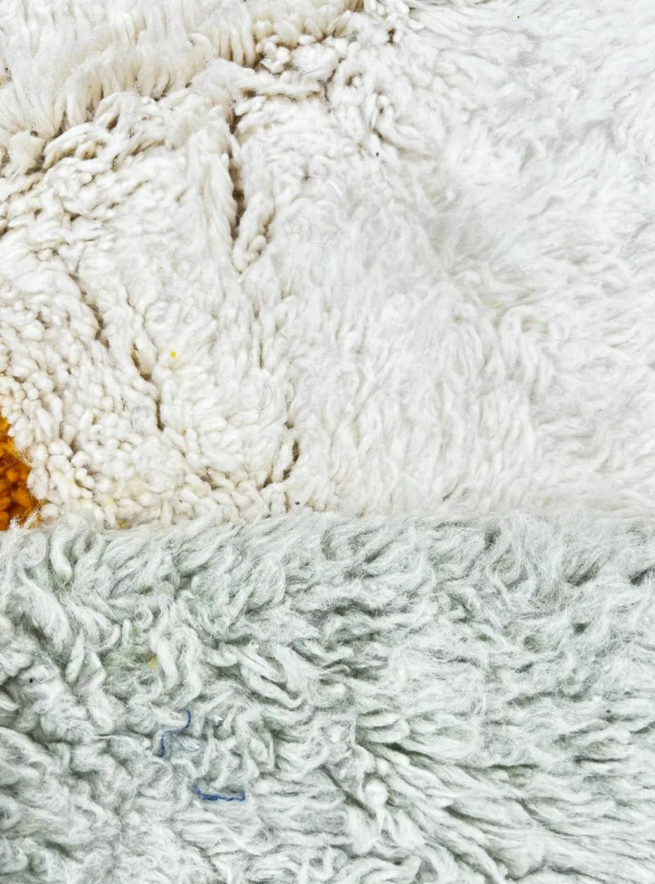 Tapis rond berbère Massa multicolore, vue 3 sur 4