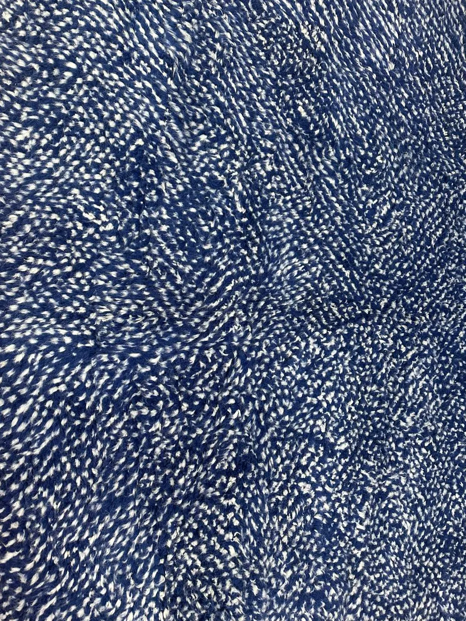 Tapis rond berbère Tala bleu, vue 4 sur 4