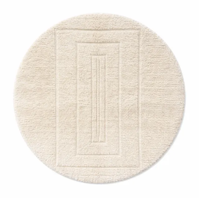 Tapis rond berbère Usman — tapis berbères contemporains