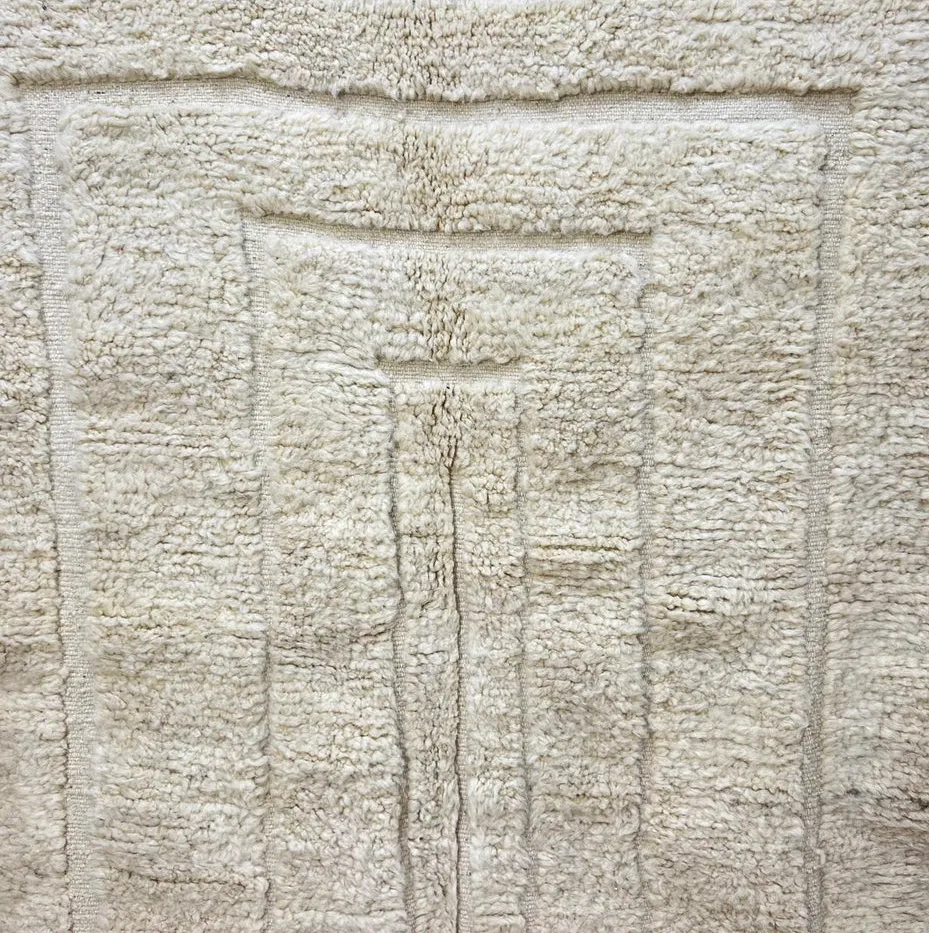 Tapis rond berbère Usman, vue 3 sur 4
