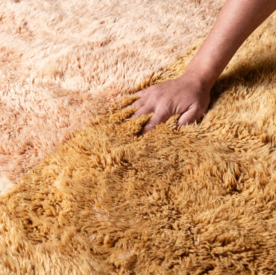 Tapis rond Mrirt Afennourir, vue 5 sur 7