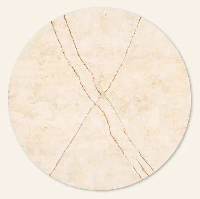 Tapis rond Mrirt Tifounassine — tapis mrirt